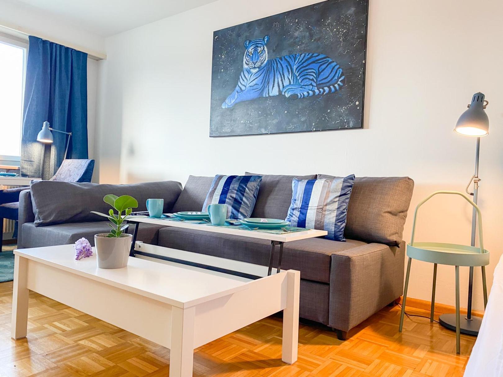 Special Blue Tiger Apartment Basel, Messe Kleinbasel 10-Star Dış mekan fotoğraf
