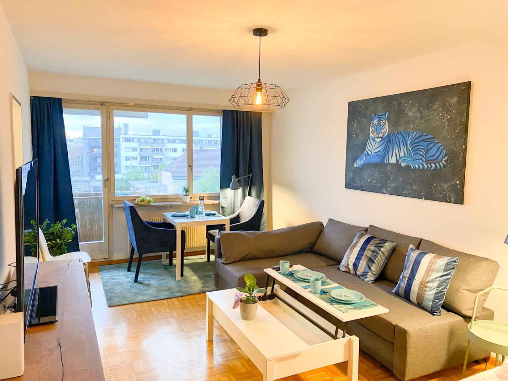 Special Blue Tiger Apartment Basel, Messe Kleinbasel 10-Star Dış mekan fotoğraf